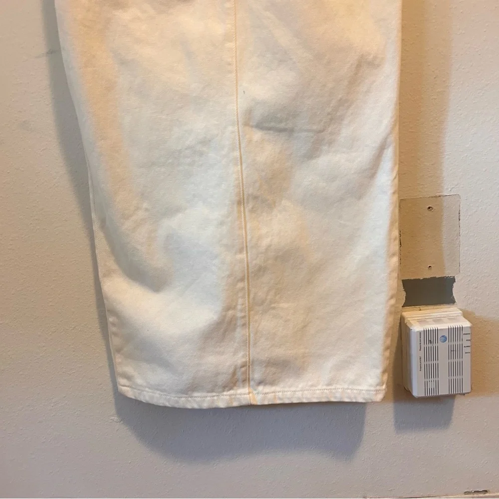 ASOS 8 Women’s Cream Button-Down Maxi Belted Dress - Picture 11 of 11